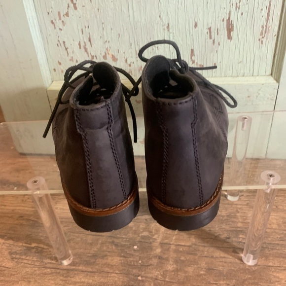 Men’s Natural Sport charcoal colored ankle booties - Picture 4 of 7